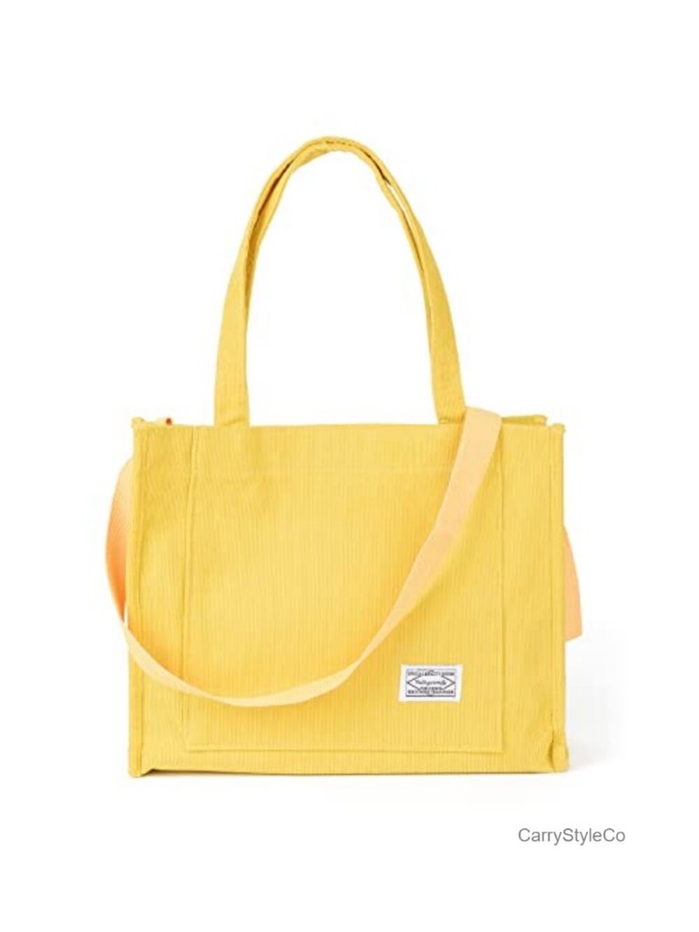 Corduroy Tote Bag for Women Crossbody Shoulder Hobo Purse Travel Bag